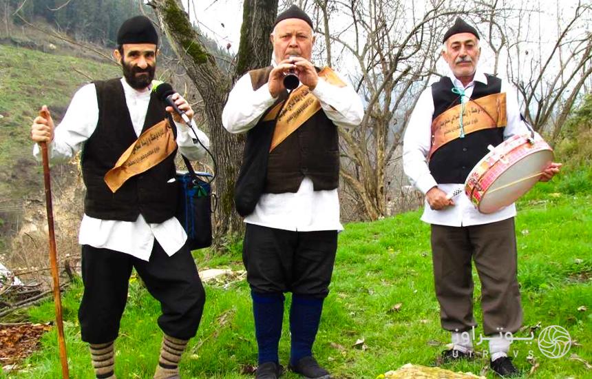 Nowruz khani in Mazandaran